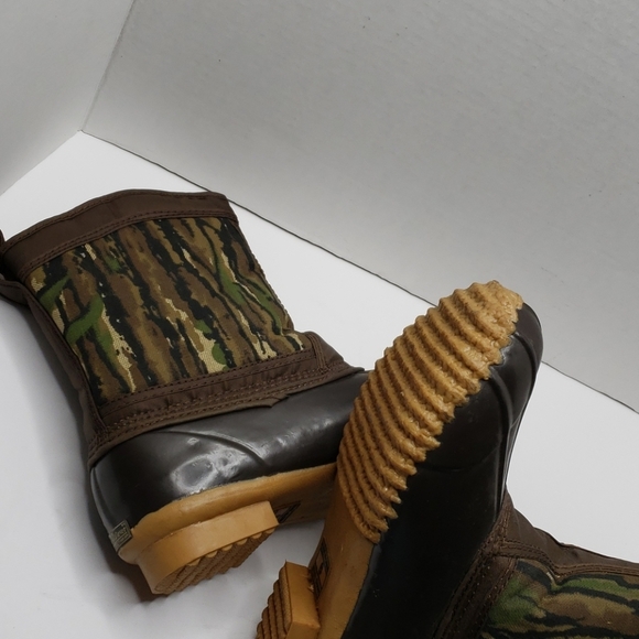Golden Retriever Thinsulate Camo Duck Boots Sz. 6 - Picture 10 of 11